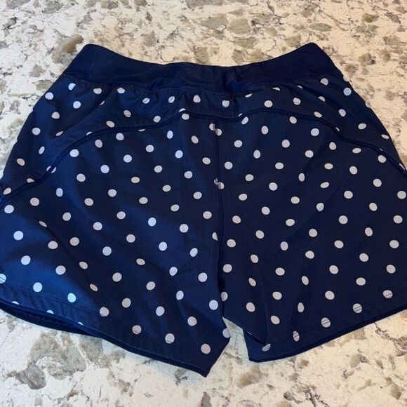 Lands End Swim/Board Shorts Navy White Polka Dot NEW 4 - Picture 6 of 10